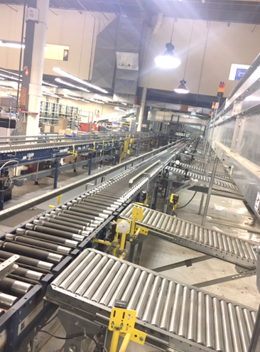 Ermanco Conveyor System | Used Warehouse Conveyor